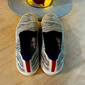 Rothy’s Maritime Tiger Original Slip Ons